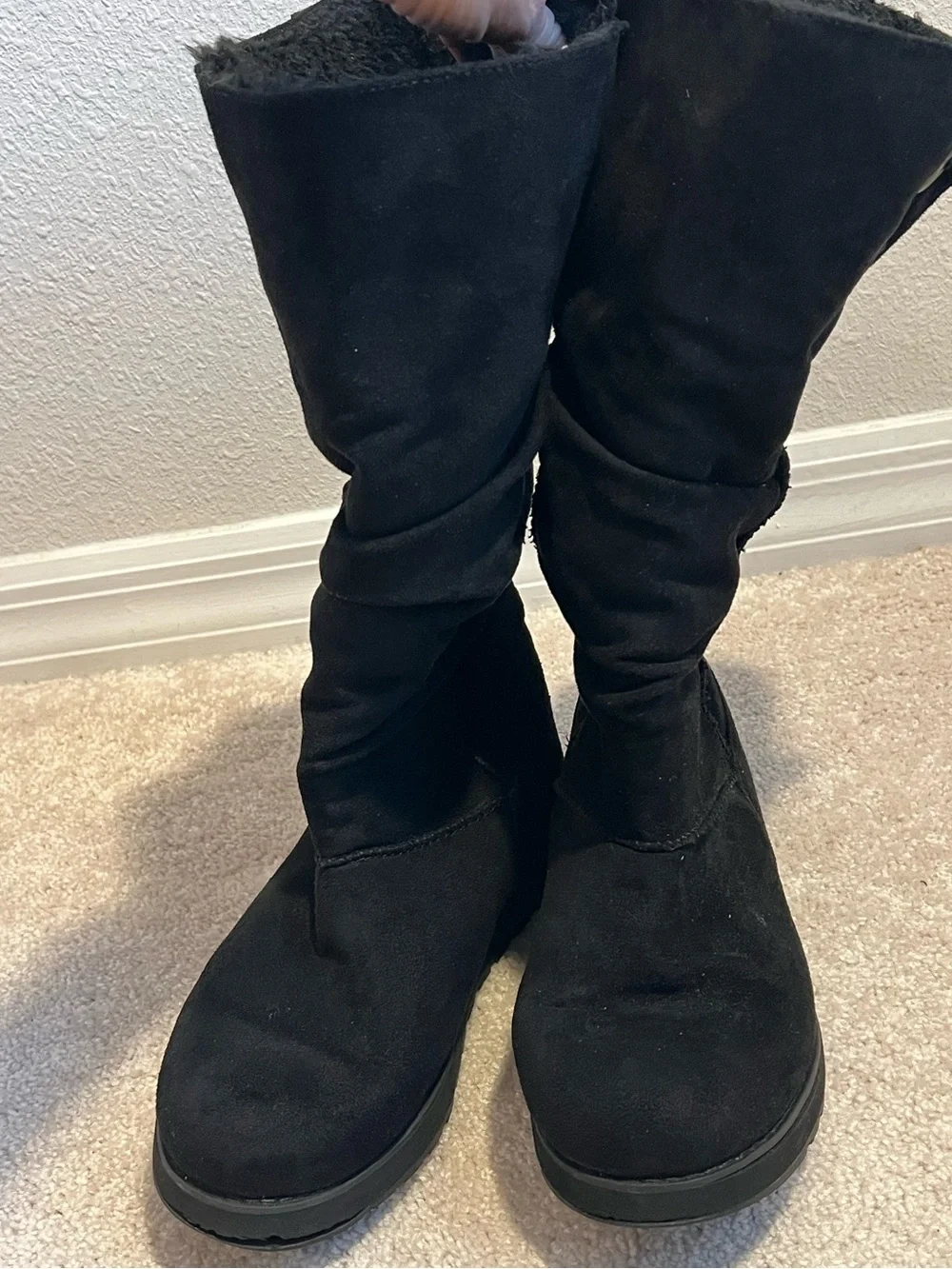 Sketchers Women’s Tall Keepsake Slouch Boots |Convertible| Buttons | Suede